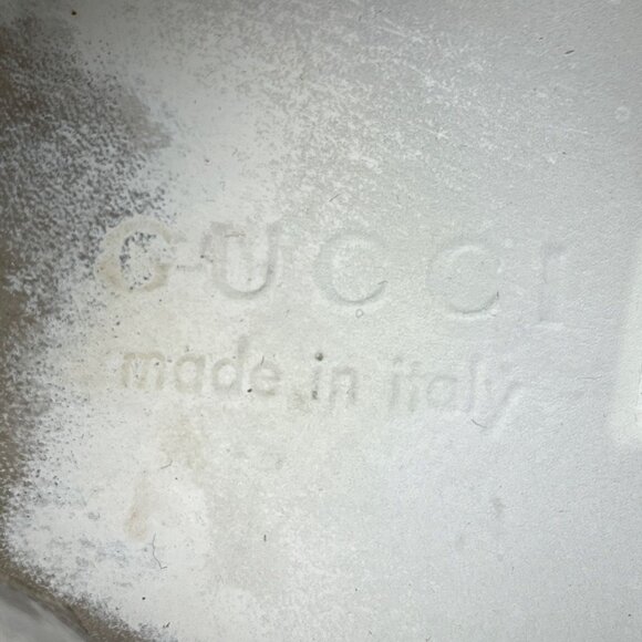 Gucci Womens White & Red Logo Webbing Low-Top Sneakers Size 36.5 - Picture 2 of 9